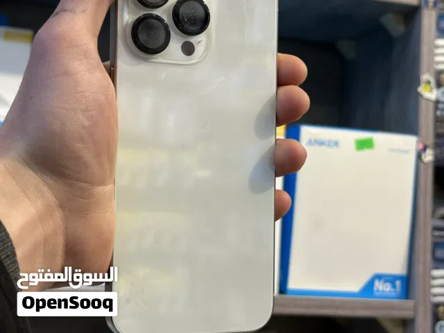 iPhone 15 pro max 256GB Battery 96% شرق اوسط مدخل خط مشحون 189 مره فقط