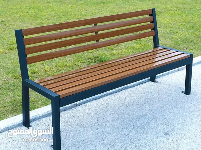 Outdoor bench in fiber material