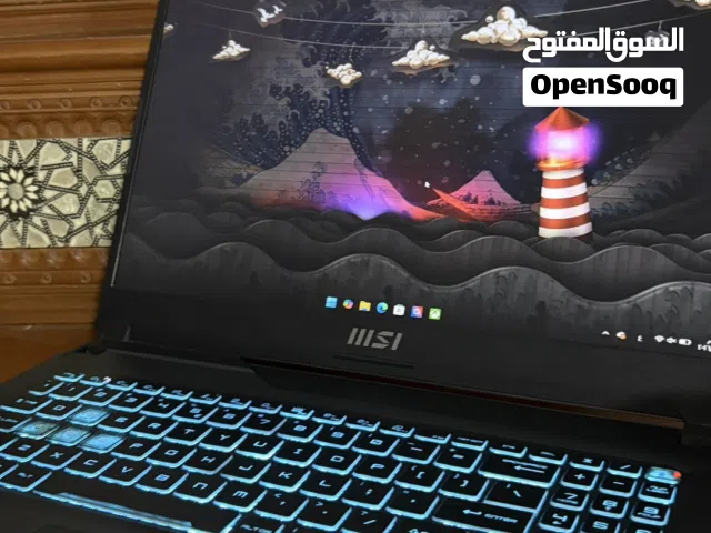 لابتوب MSI RTX 4050 قوي جداً و نظيفة