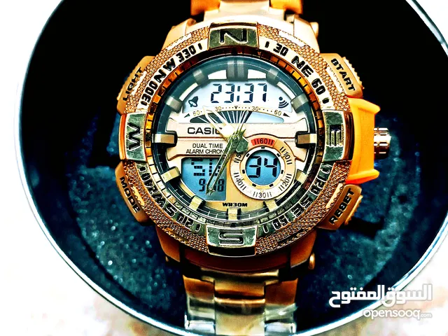 "البريق النحاسي... صلابة لا تُقهر." G-Shock