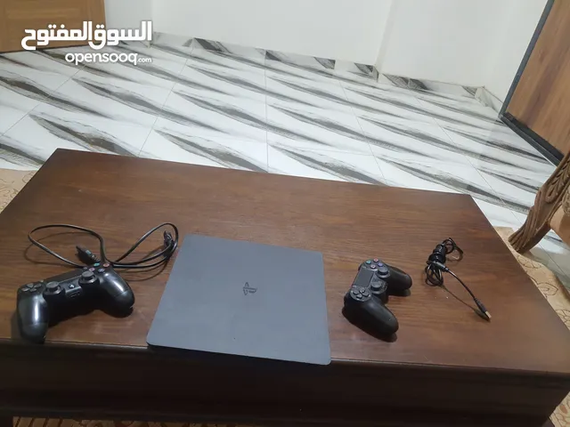 بلايستيشن فور سليم نخب مع ملحقاتها وايدين