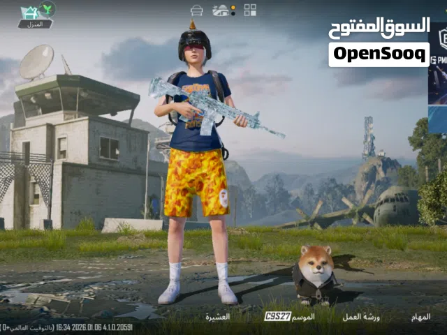 حساب ببجي للبيع للحاجه