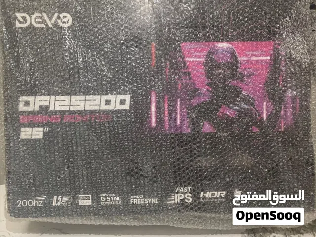 Devo gaming monitor DFI25200 25inch 200hz 0.5ms FHD شاشة قيمنق من ديفو