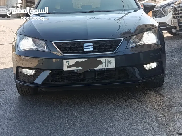 سيت ليون جير عادي 2019ترخيص 20190فل كامل ما عدا فتحه فحص ممتاز حساس امامي وخلفي انذار حوادث اصطدام