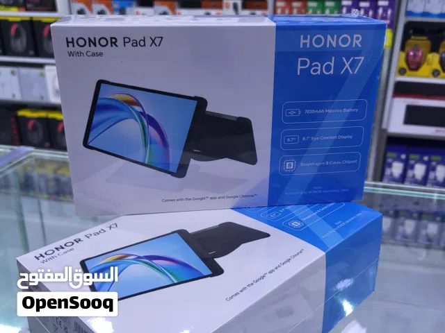 تاب X7 هونور 7 إنش جديد بمساحة 128 جيجابايت لوحي تابلت موثوق به مع هدية