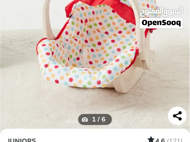 juniors baby carry cot seat, rocker, car seat, feeding seat