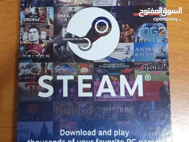 لدي بطاقت ستيم 10دينار I have a 10kd steamcard