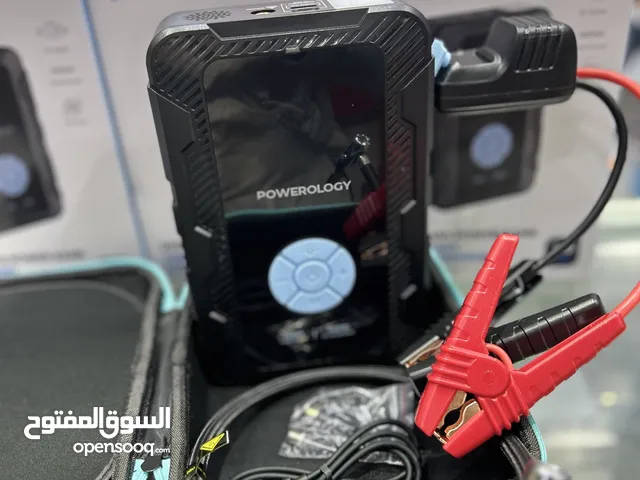 Air compressor Jump start powerology أشتراك سياره 8سلندر منفاخ للتير