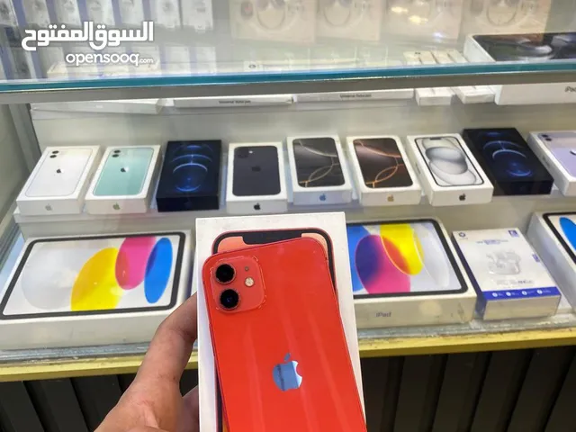 IPHONE 12 تب نضافه ولا نقره  كامل اغراضه GB128