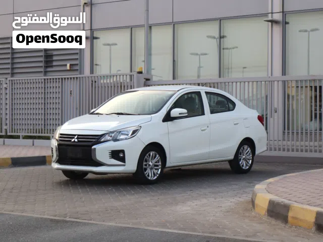 Mitsubishi attrage 2023 GCC original paint accident free  ميتسوبيشي اتراج 2023 GLX full options GC