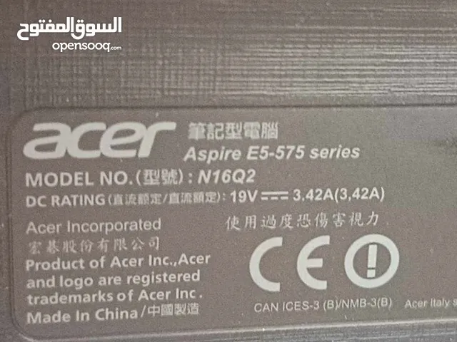 لابتوب  acer مستعمل للبيع