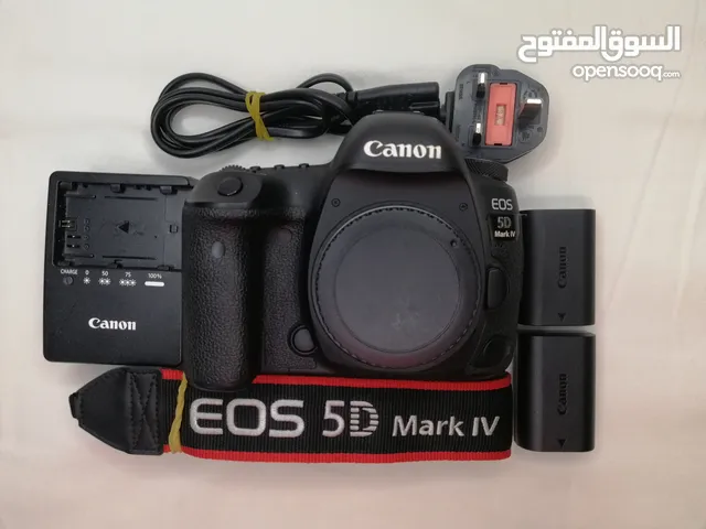 للبيع كامير canon 5d mark 4 -عداد الشتر 27 الف. -الكاميرا وكالة نظيفة جدا استخدام شخصي. (شنتة+بطارية