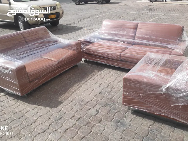 New Lather Office German Sofa 6 Seater (جديد جلت كنبه 6نفر)