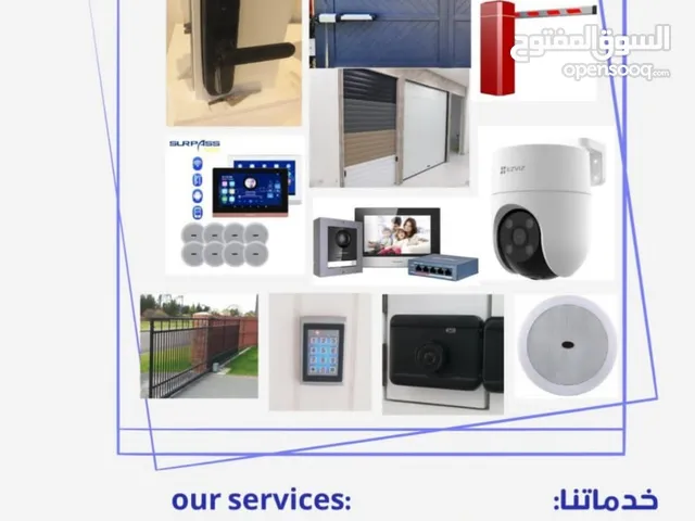 تركيب جميع الابواب الاوتوماتيكية زاتية الحركة و الدوارة الرول شاتر والسوينغ