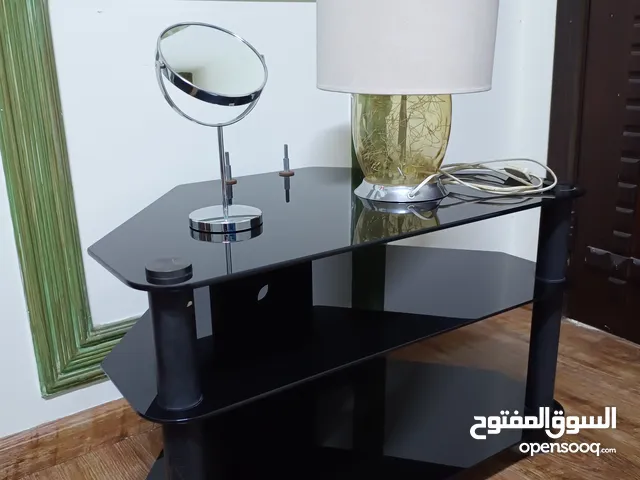 Glass table with Decorative lamp free