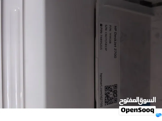 طابعه HP اسود و ملون