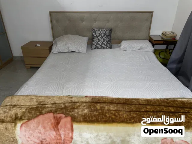 wooden bed