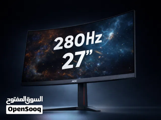 AOC 27INCH 280HZ & DELL 24INCH