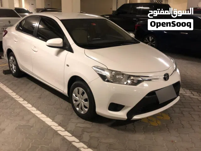 Toyota Yaris 2017, white color