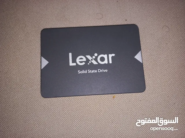 LEXAR 512GB SSD نظيف