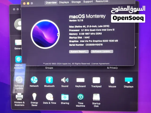 macOS Apple  Computers  for sale  in Amman