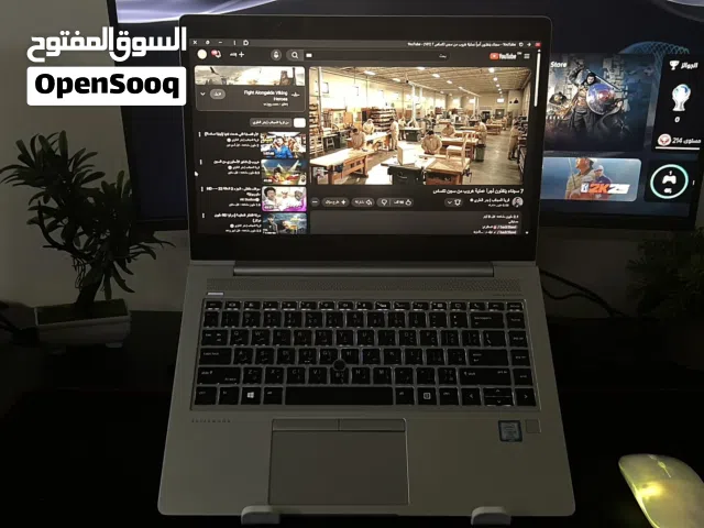 لابتوب HP EliteBook 840 G5 نظيف جداً + ملحقات كاملة