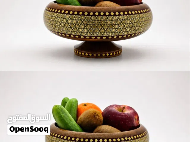 وعاء فواكه مرصع