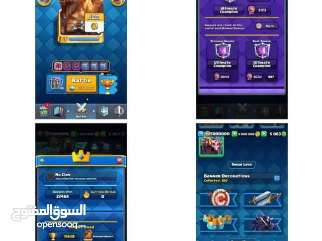 Clash royale account