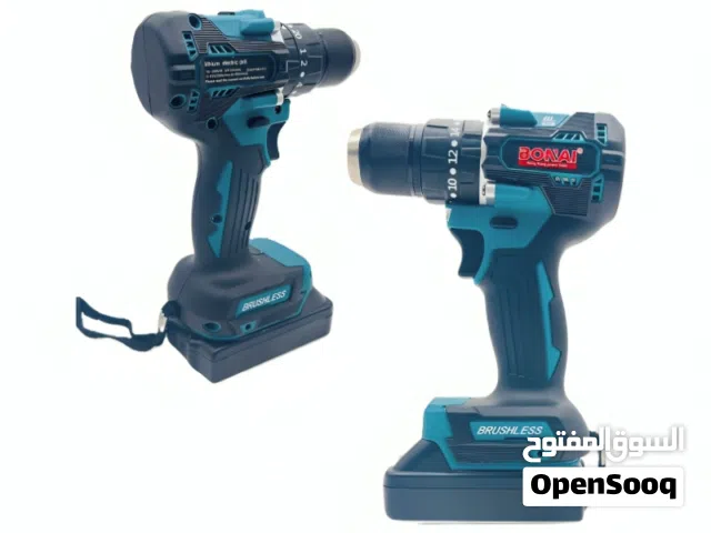 طقم مثقاب كهربائي لاسلكي 118 فولت جديد