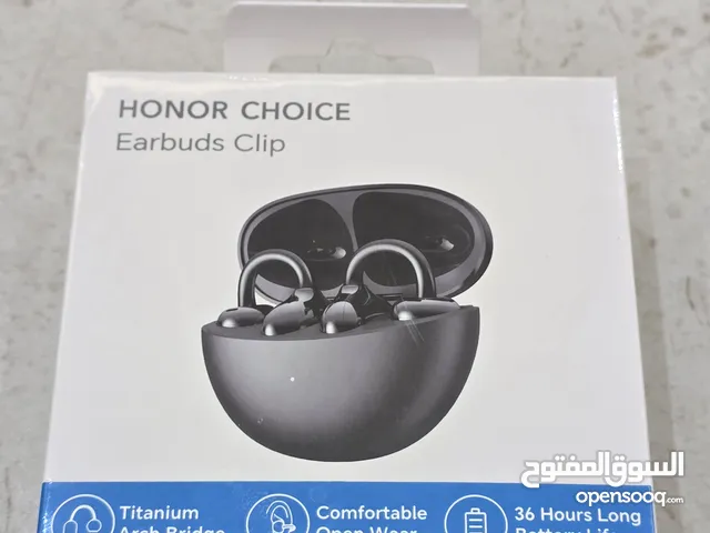 فرصة لا تتفوت اهدي من تحب طقم سماعة هونر HONOR CHOICE Earbuds Clip و ساعة هونر HONOR CHOICE Band