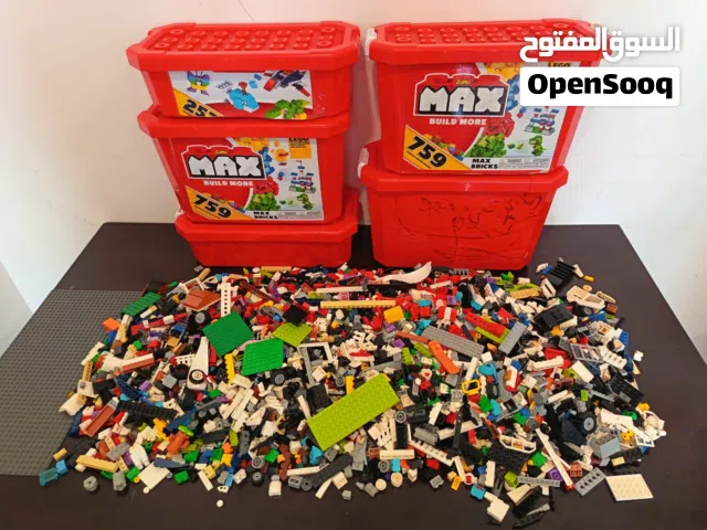 ZURU MAX Build More – 4 Boxes + 3000+ Bricks! LEGO Compatible