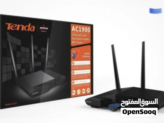 راوتر Tenda يدعم 2.4g/5g  هرتز راوتر مناسب لي لعبين الالعاب اون لاين