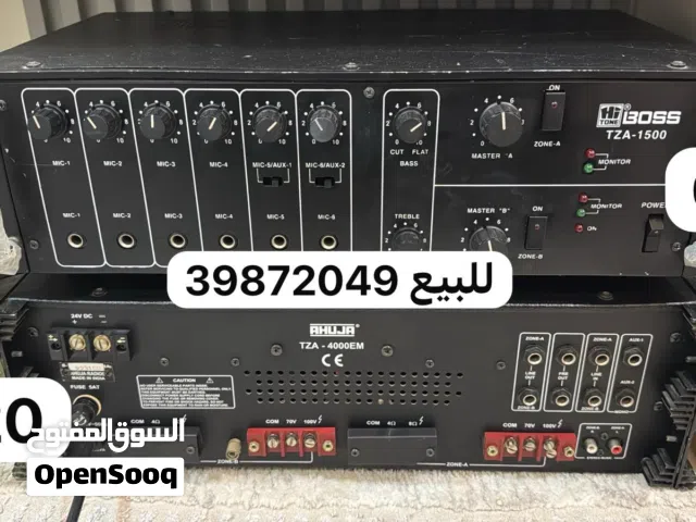 يوجد مضخمات صوت مستعمل وجديد