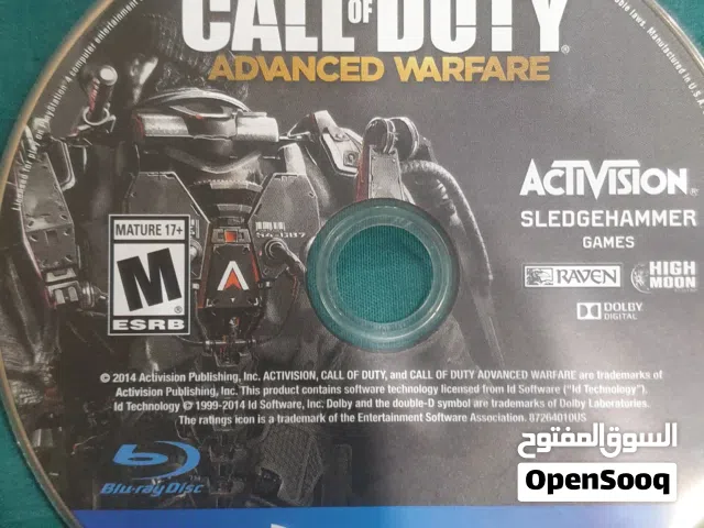 سيدي call of duty advanced warfare و سيدي uncharted the lost legacy