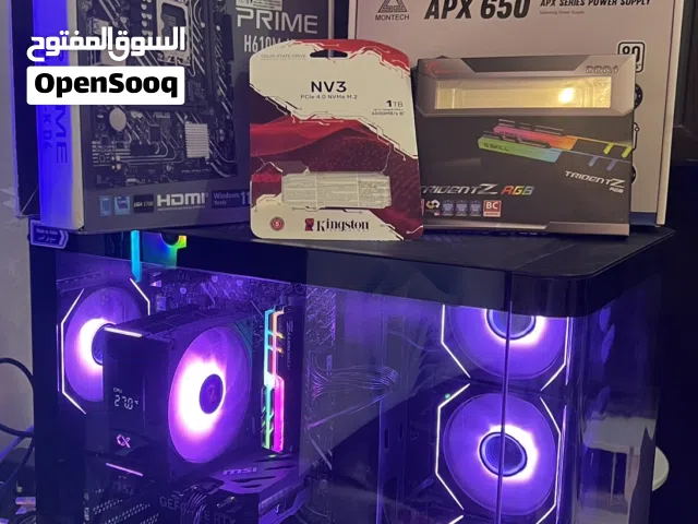 GAMING PC كمبيوتر العاب I5 14400F RTX4060 RAM 32GB