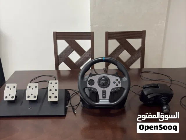 ستيرنغ ويل pxn v9 900 درجة لل gaming racing wheel البلاستيشن 4 و 3 ولل كمبيوتر و ال الاكس بوكس s و x