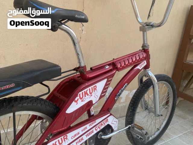 "للبيع لحق عليه "رامبو عنابي خالي من المشاكل السعر رخيص جدا على السيكل  رامبو عنابي مقاس 20 نضييييف
