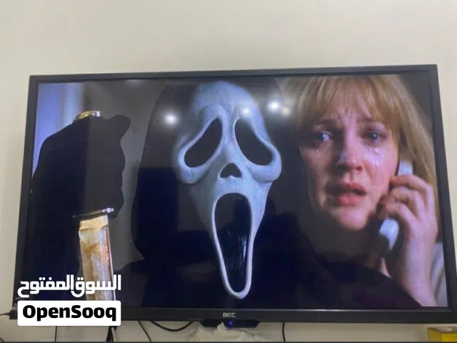 شاشة BEC بحجم ممتاز ونظيفة جداً (شبه جديدة) للبيع – للألعاب والستلايت (تصفية)