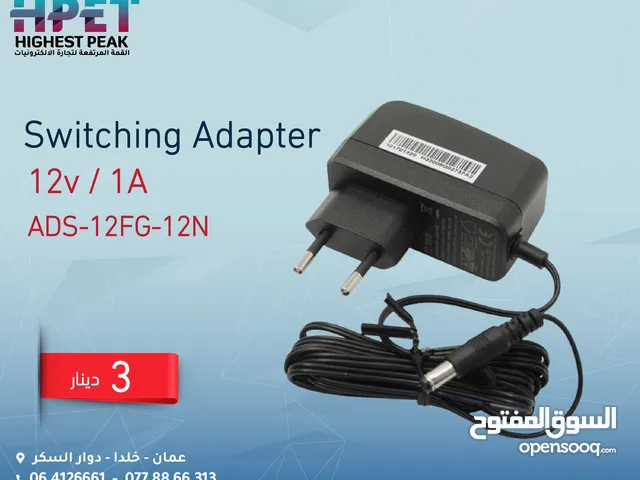Switching Adapter  12v / 1A  ADS-12FG-12N محول كمرات اصلي