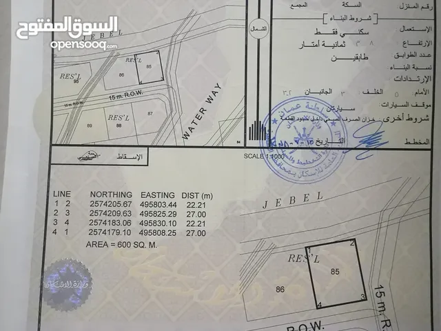 Residential Land for Sale in Al Dhahirah Ibri