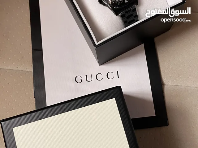 Gucci Black Dive جديده- ساعة جوتشي اصليه ليمتد ايديشن سعر اقل من الوكيل - فرصه ذهبيه