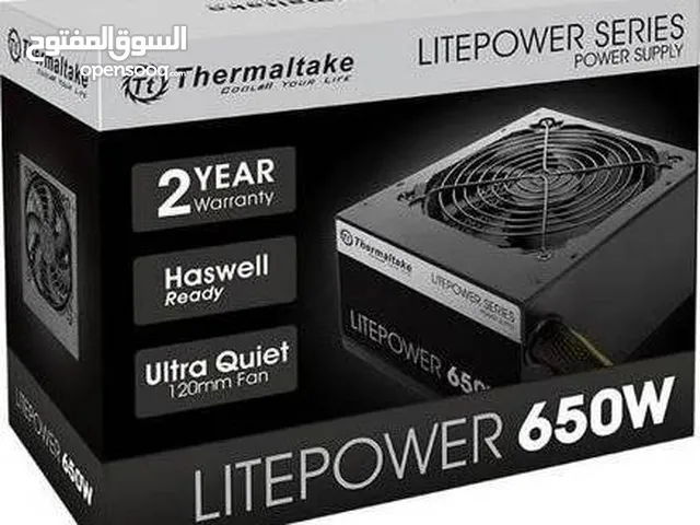 باور سبلاي power supply thermaltek 650w للبيع بسعر حررق