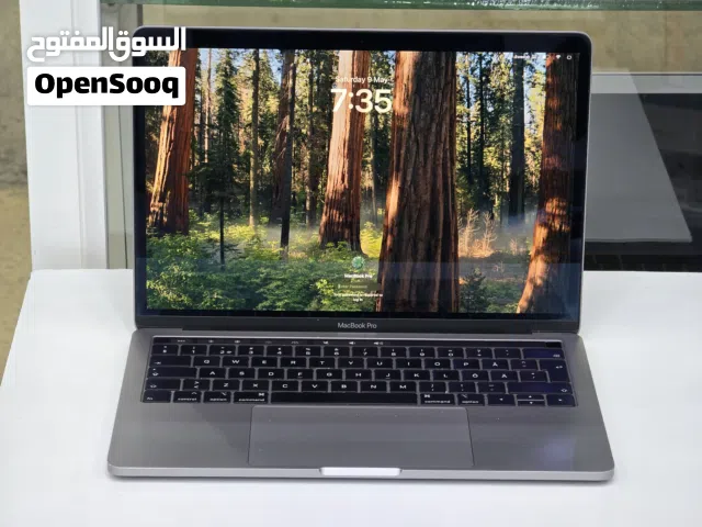 MacBook Pro 13 2018 i7 16GB Ram 512GB SSD لابتوب ابل