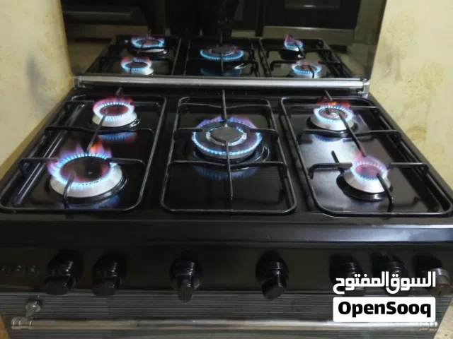 فرن غاز 5 عيون لون سود