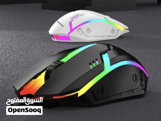 ماوس قيمنق مضيء RGB حرق
