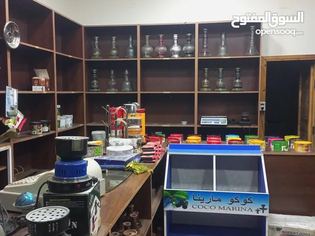 خزائن ورفوف لوازم محل اراجيل ديكور كامل