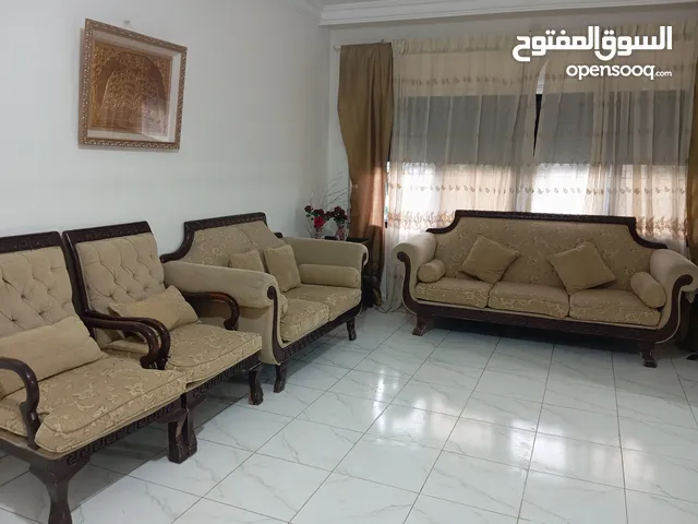 غرفة جلوس فخمة بسعر مغري خشب 7مقاعد