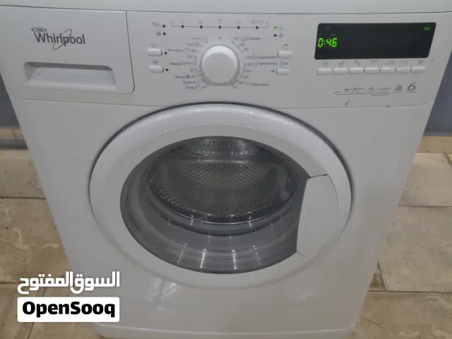 غساله اتوماتيك ويرلبول إيطالي 7كيلو شغاله بامتياز بالمهبوله بسعر 35د.ك