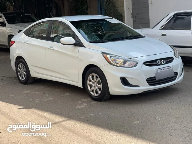 هيونداي اكسنت موديل2013 جير تماتيك فريمات كهرباء ديكور بيج نظام إيكو للإقتصاد وارد أمريكي كررررت