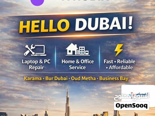 Laptop & Computer Repair in Karama  Home Service